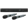 Sennheiser Wireless dual vocal set. Includes (2) SKM 835-XSW handheld transmitters with mute switch and e 835 c