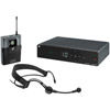Wireless headmic set. Includes (1) EM XSW 1, (1) SK XSW, (1) ME 3-II lavalier headmic (cardioid, co