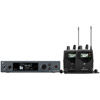 Sennheiser Wireless stereo monitoring twin set. Includes (1) SR IEM G4 stereo transmitter, (2) EK IEM G4 stereo