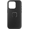 Mobile Everyday Fabric Case iPhone 15 Pro Max v2 - Charcoal