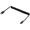 Shape WLB 4k 2.0 HDMI to Micro HDMI Male Coiled Cable