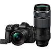 OM-1 Mark II Mirrorless Kit w/ M.Zuiko Digital  ED ED 100-400mm f/5.0-6.3 IS Lens & Battery