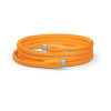 SC17 High-quality, 1.5m-long USB-C to USB-C Cable (Orange)