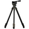 Tilta 75mm Cine Fluid Head with 3-Stage Carbon Fiber Tripod -  Forest Camo - 8KG