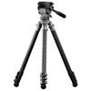 Tilta 75mm Cine Fluid Head with 3-Stage Carbon Fiber Tripod -  Snow Camo - 8KG