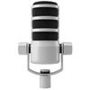 PodMic Podcast Dynamic Microphone (White)