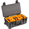 V525 Vault Rolling Case w/ Padded Dividers - Black