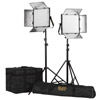 Ikan Lyra 1 x 1 Daylight 2-Point Soft Panel LED Light Kit