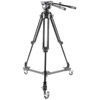 Prompter People Tripod HD500, includes 2 x Tripod Arm, Tripod Plate, Tripod Softbag Heavy Duty Tripod Dolly