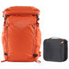 PGYTECH OnePro Flex Backpack 40L (Sunset Orange) +Camera Insert M