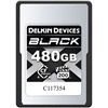 Delkin 480GB BLACK CFexpress Type A Memory Card (1830MB/s read & 1710MB/s write speeds)