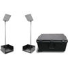 Prompter People STAGEPRO Presidential Teleprompter Pair Series 19" 400 NIT PRO Monitors/Carbon Fiber Pole/Travel Case