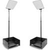 Prompter People STAGEPRO Presidential Teleprompter Pair Series w/ 17" 400 NIT PRO Monitors