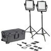 Litepanels Astra IP 1x1 Traveler Duo Kit (2 Lights) with Gold and V-Mount Plates