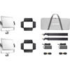 Litemons LP1200R RGB LED Light Panel (2-Light Kit)
