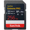 Sandisk Extreme PRO 256GB SDXC UHS-II U3 V90 Card, 300MB/s read 300MB/s write speeds