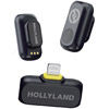 Hollyland LARK A1 Mini Duo (Space Gray, with Lightning RX) Wireless Microphone