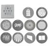 Nanlux NL Mount Projection Attachment Gobo Set 1 (10-Pack)
