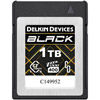 Delkin 1TB BLACK CFexpress Type B 4.0 Memory Card 3630MB/s read & 3130MB/s write speeds