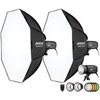 FJ400-SE 3-Light Studio Strobe Kit with FJ-X3 M Universal Wireless Trigger