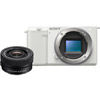 Alpha ZV-E10 Mirrorless Kit White w/ 16-50mm OSS II PZ Lens