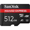 512GB microSD Express Memory Card Memory Card (880MB/s read & 650MB/s write speeds)