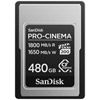 480GB PRO-CINEMA CFexpress Type A Memory Card (1800MB/s read & 1650MB/s write speeds)