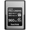 960GB PRO-CINEMA CFexpress Type A Memory Card (1800MB/s read & 1650MB/s write speeds)
