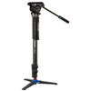 A48F Alu Monopod Kit - Flip Leg Locks, S6PRO