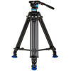 Al Dual-Tube 3-sect Tall tripod w/ K5 Video
