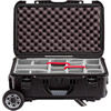 935 Hard Case with Heavy-Duty Wheels and Padded Padded Dividers (28.5L, Black)