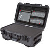 935 Wheeled Waterproof Hard Case with Lid Organizer and Cubed Foam (28.5L, Graphite)