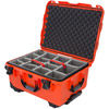 950 Case w/ Lid Organizer and Padded Divider - Orange
