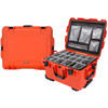 960 Case w/ Lid Organizer and Padded Divider - Orange