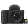 Alpha ZV-E10 II Mirrorless Kit Black w/ 16-50mm OSS ll PZ Lens w/ TOUGH-M 256GB Card