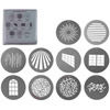 Nanlite GOBO Size M Set 1 (10pcs in one set)