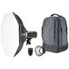 FJ250 Strobe 1-Light Backpack Kit with FJ-X3 M Universal Wireless Trigger
