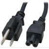 TechCraft 6 ft. 18AWG 3 Prong Notebook Power Cord NEMA 5-15P to IEC C5
