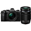 OM-5 Mark II Mirrorless Kit, Black w/ M.Zuiko Digital 12-45mm f/4.0 PRO Lens w/ 40-150mm f/4.0