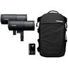 D30 500Ws Monolight Duo Kit w/Connect Pro Remote for Canon