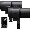 B20 OCF Flash Head Duo Kit w/Connect Pro Remote for Canon