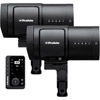 B20 OCF Flash Head Duo Kit w/Connect Pro Remote for Nikon