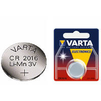 Lithium 3V (DL2016, E-CR2016, CR2016)