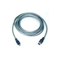 4 to 6 pin firewire cable - 5m