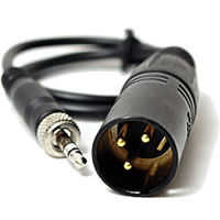 CL100 3' Camera Output Cable XLR Male for EK 100 Series