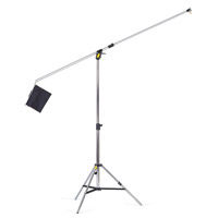 420CSU Combi Boom Stand - Steel Base, Aluminum Boom