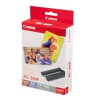 KC-36IP Ink & Paper Set Credit Card Size for CP-Printers