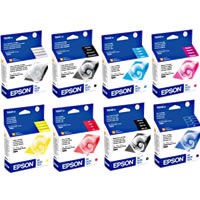 R800/R1800 Ink Set with Gloss Optimizer 8 Cartridges