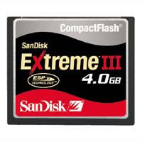 Extreme III 4.0GB CF card