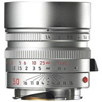 50mm f/1.4 ASPH Summilux-M Silver Lens (E46)